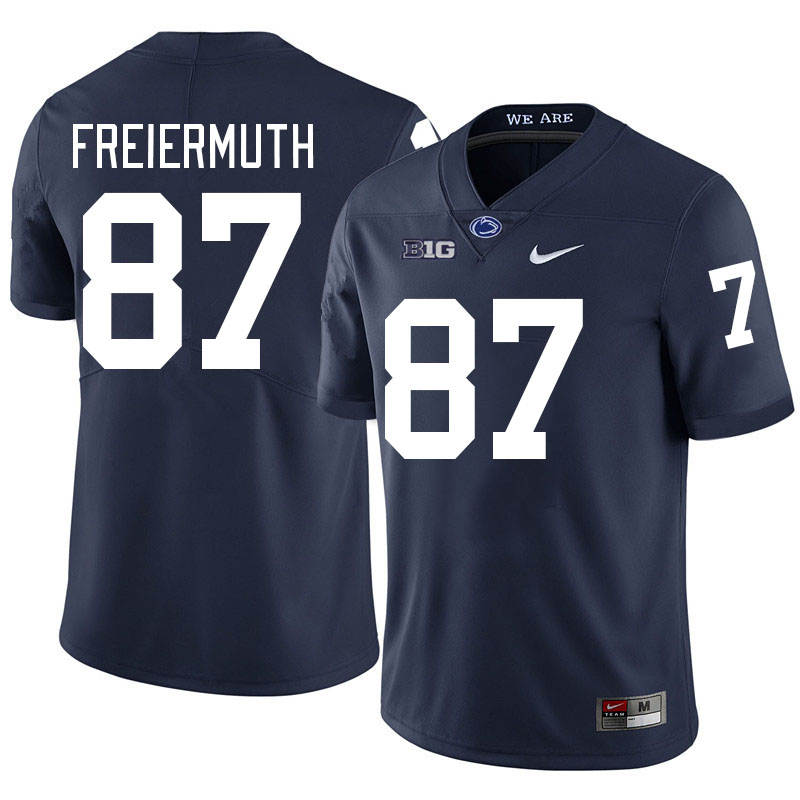 Penn State Nittany Lions #87 Pat Freiermuth College Football Jerseys Stitched Sale-Navy